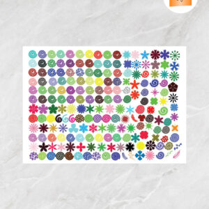 192 Rolled Flower SVG Bundle, Paper Flower Cut Files for Cricut & Silhouette