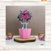 3D Rose Tree SVG File for Cutting Machines, Mother’s Day gift