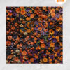 3d Halloween Flowers - 3d Floral Seamless Patterns