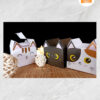 Cute Cat Ear Gift Box Bundle, 3 Template SVG Paper Cut File