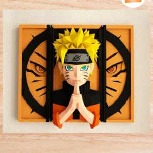Naruto Anime 3D Paper Model, DIY Pepakura Template