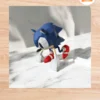 Sonic 3D Papercraft, DIY Low Poly Paper Sculpture Template