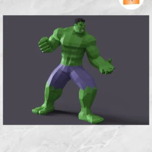 Hulk papercraft DIY PDF template