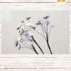 Paper Gypsophila Flower SVG Template, DIY Baby’s Breath Bouquet Filler