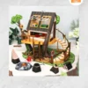 Treehouse Papercraft Template Kit for Kids, DIY Miniature Paper Model